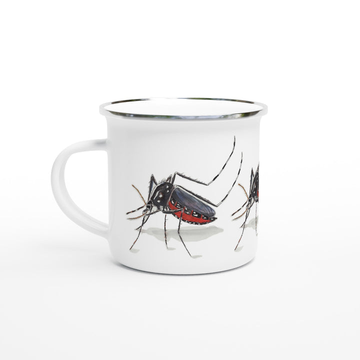 tiger mosquito mug design by ontogenie