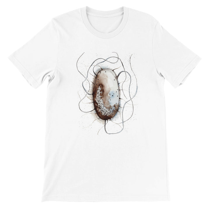 E. coli Bacterium Watercolor T-Shirt