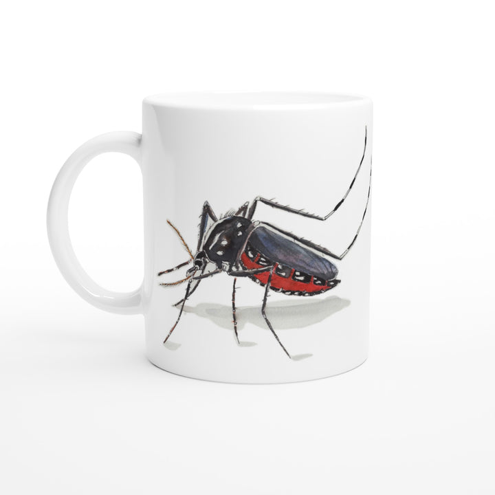 tiger mosquito mug design by ontogenie