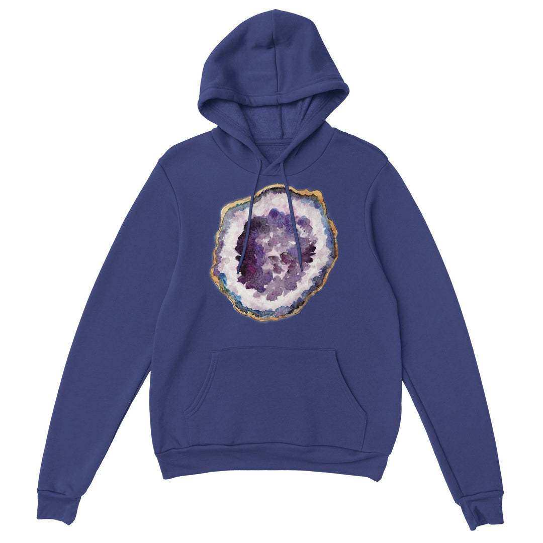geode hoodie purple blue