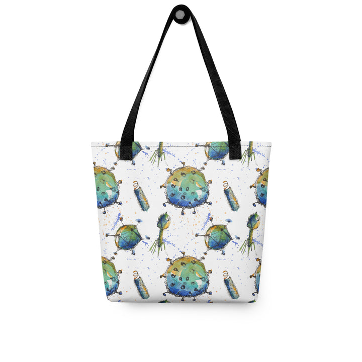 virus tote bag by ontogenie