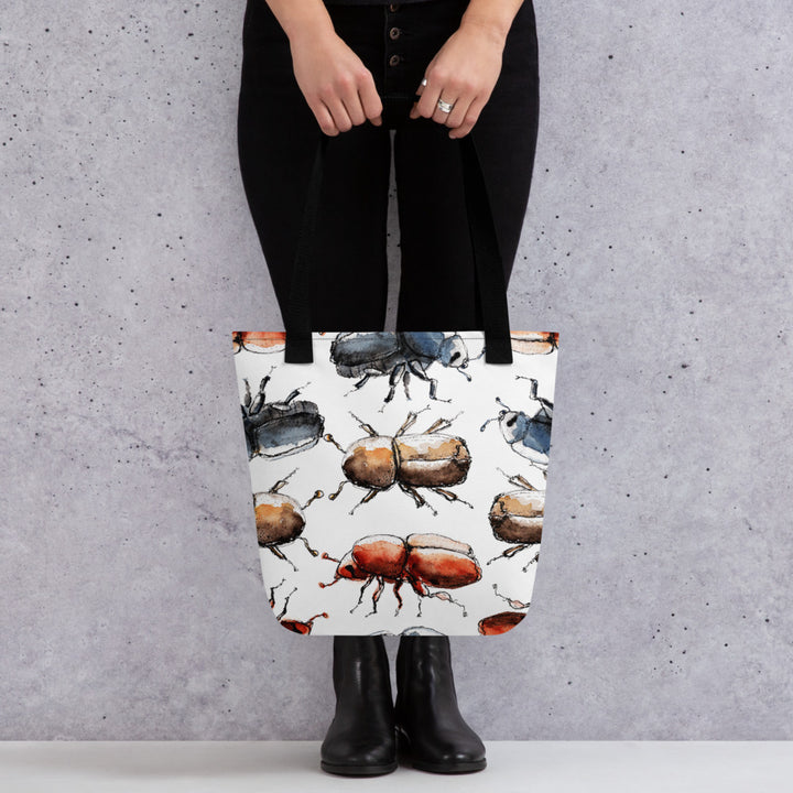 bark beetle tote bag by ontogenie
