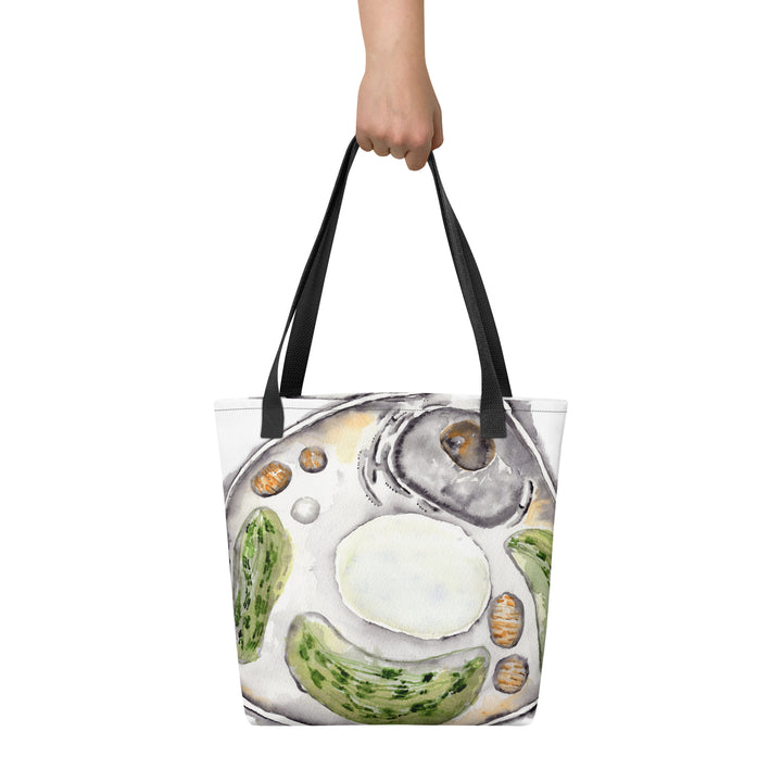 plant cell tote bag by ontogenie