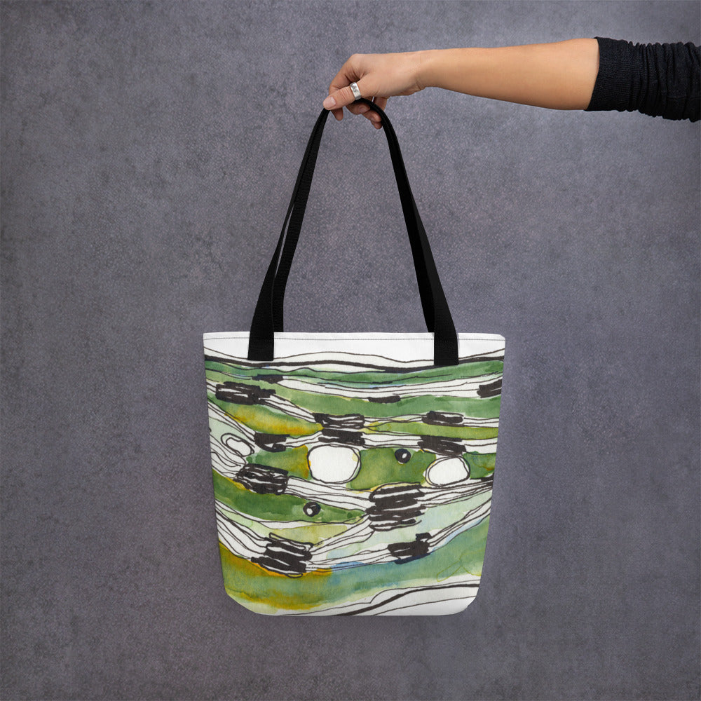 chloroplast tote bag by ontogenie