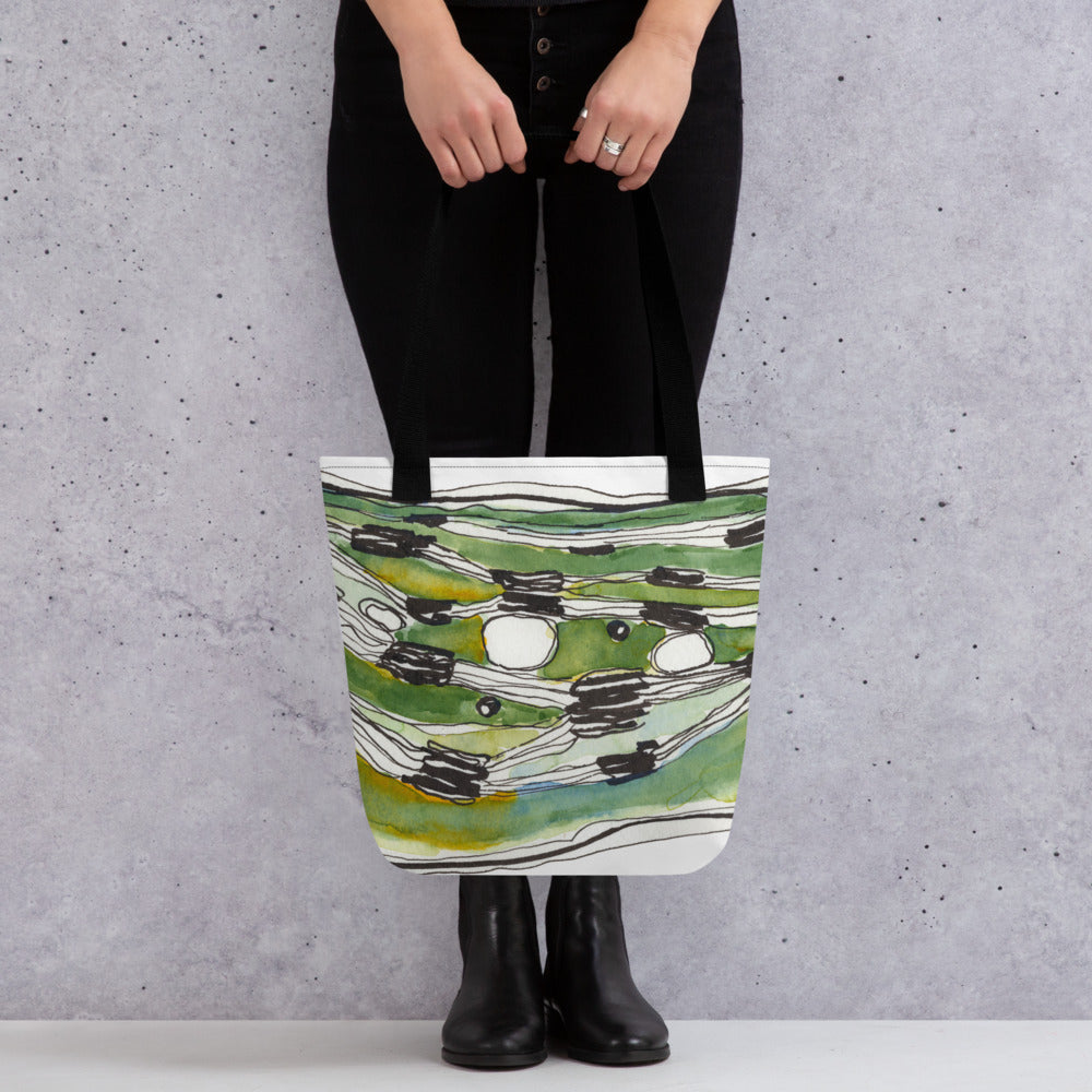 chloroplast tote bag by ontogenie