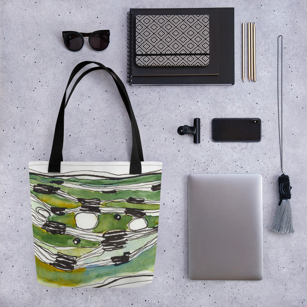 chloroplast tote bag by ontogenie