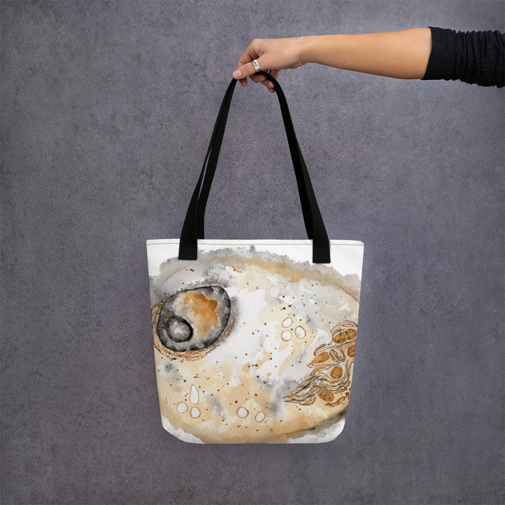 animal cell tote bag by ontogenie