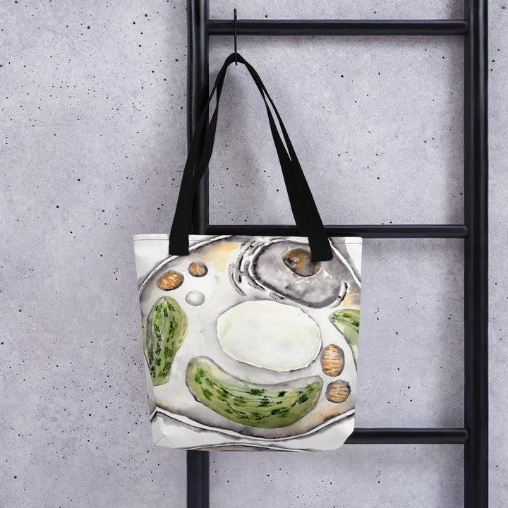 plant cell tote bag by ontogenie