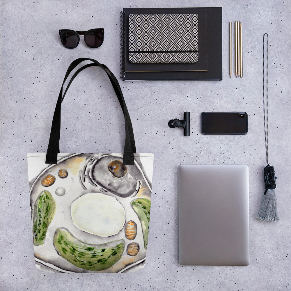 plant cell tote bag by ontogenie