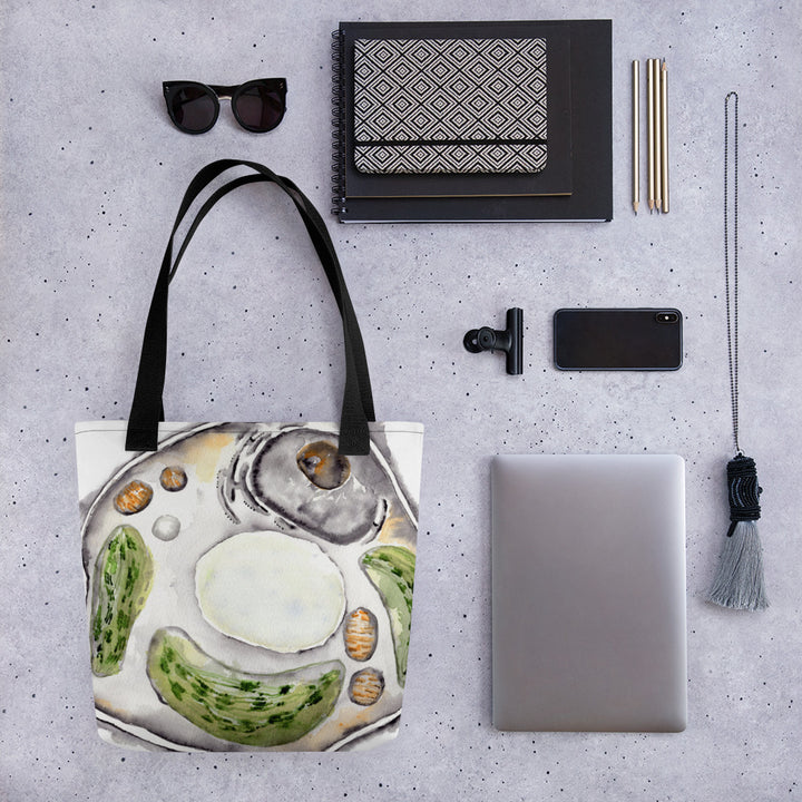 plant cell tote bag by ontogenie