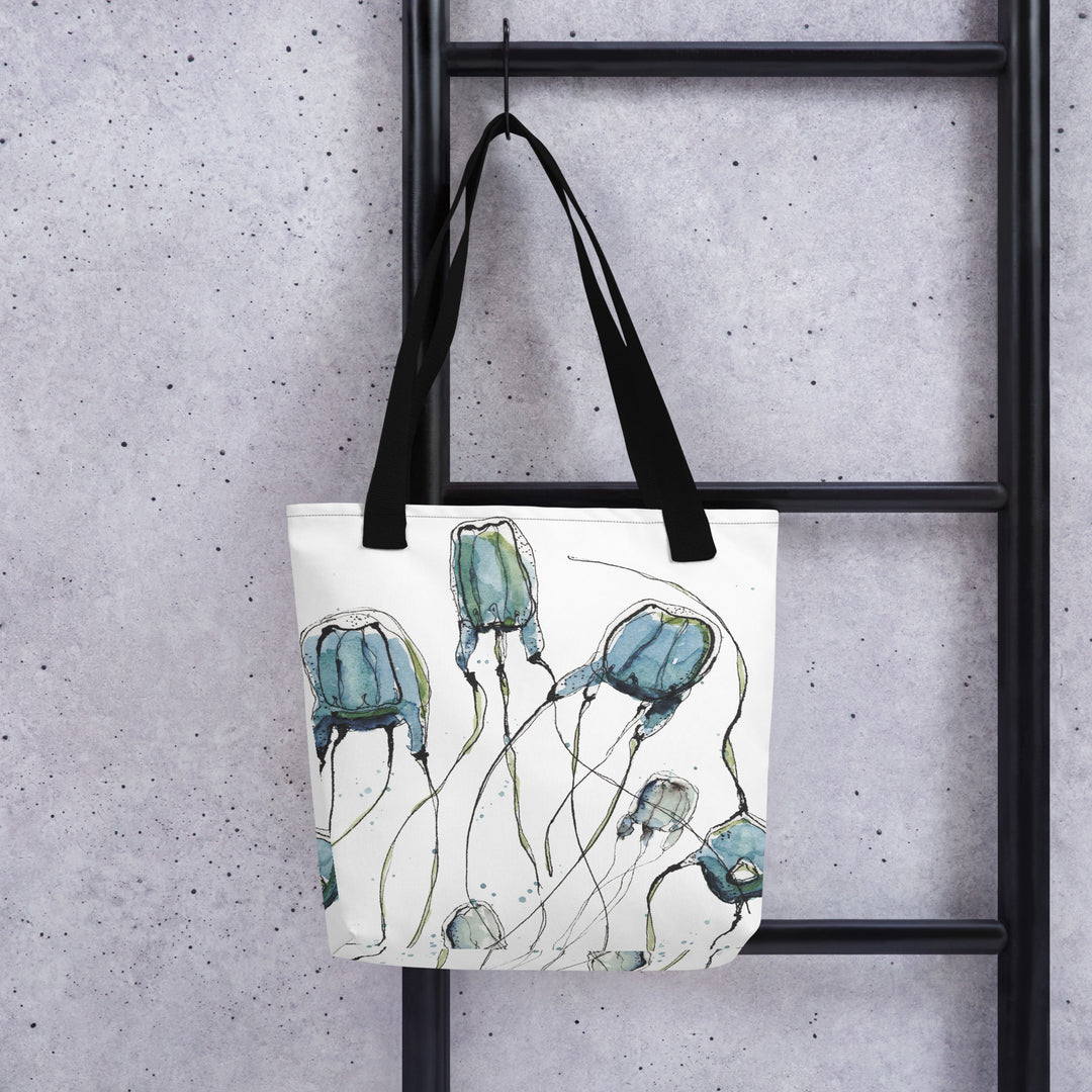 box jellyfish tote bag