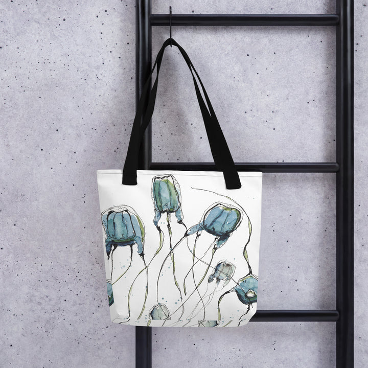 box jellyfish tote bag