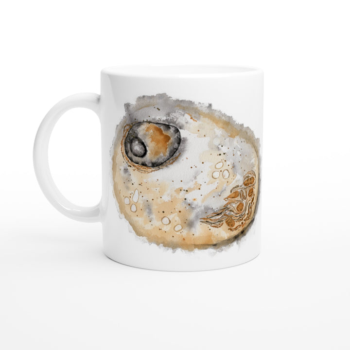 animal cell watercolor ceramic mug 11 oz by ontogenie