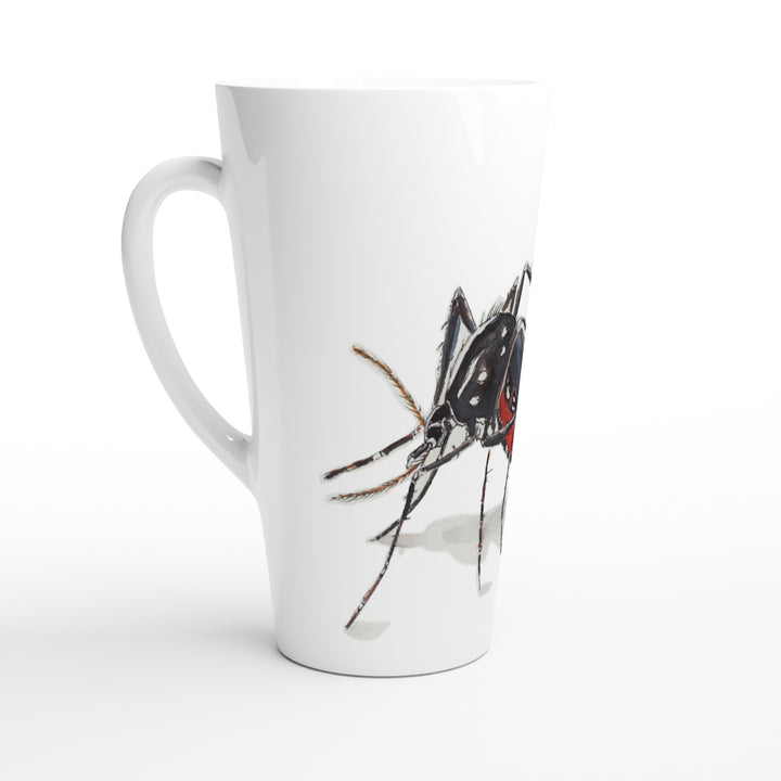 tiger mosquito mug design by ontogenie