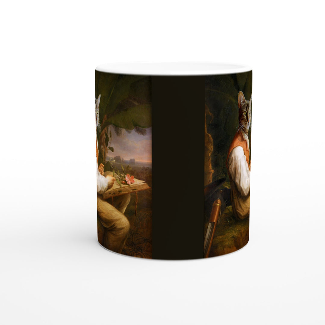 alexander von humboldt cat mug by ontogenie