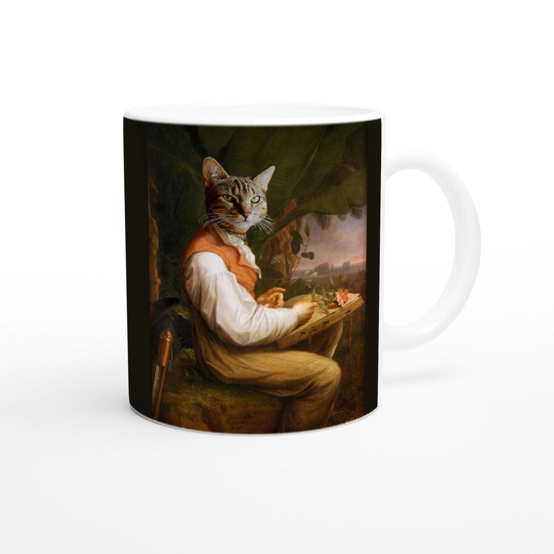 alexander von humboldt cat mug by ontogenie