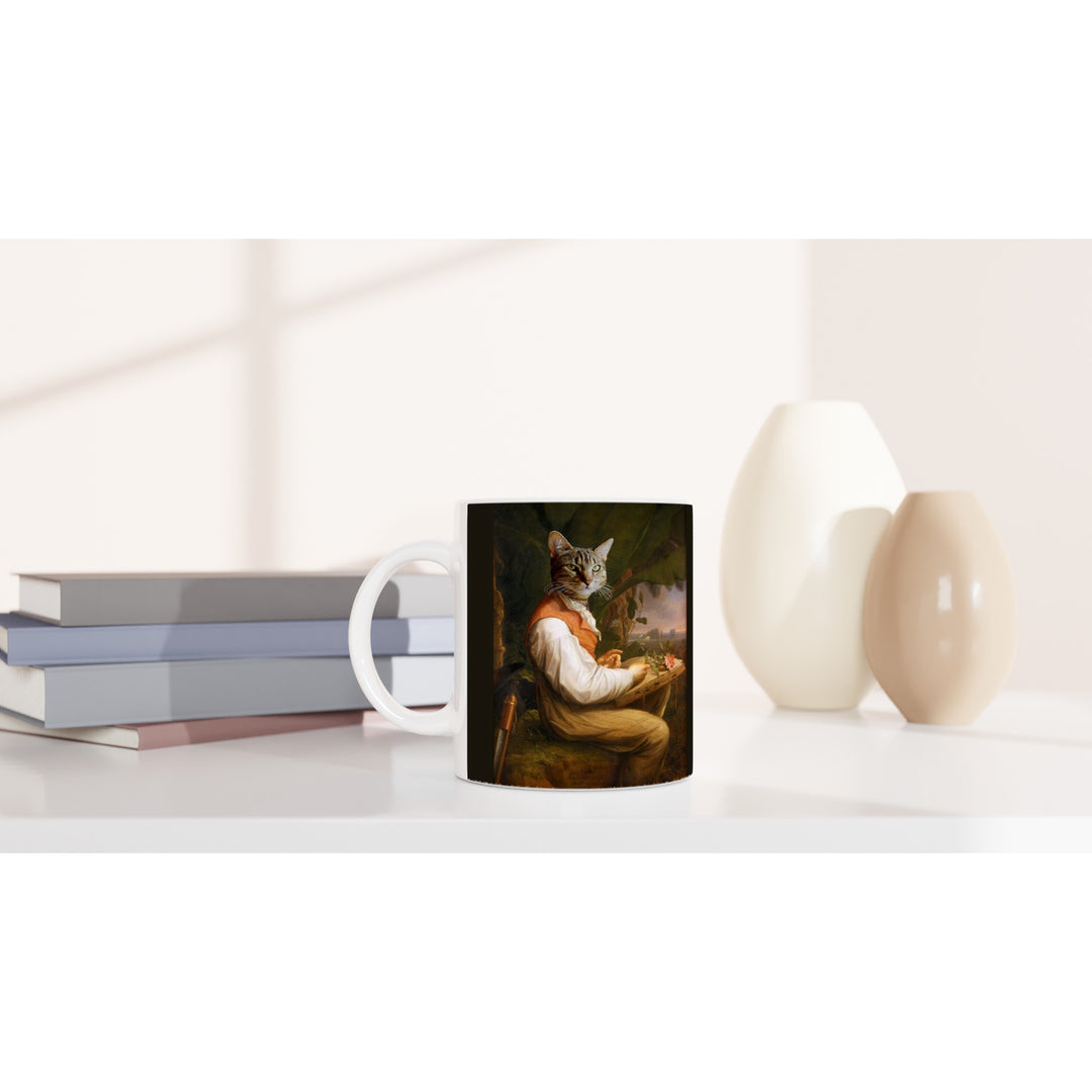 alexander von humboldt cat mug by ontogenie