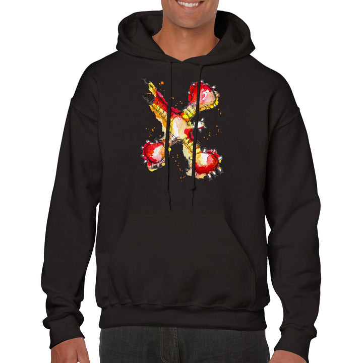 trna (transfer rna) black hoodie by ontogenie