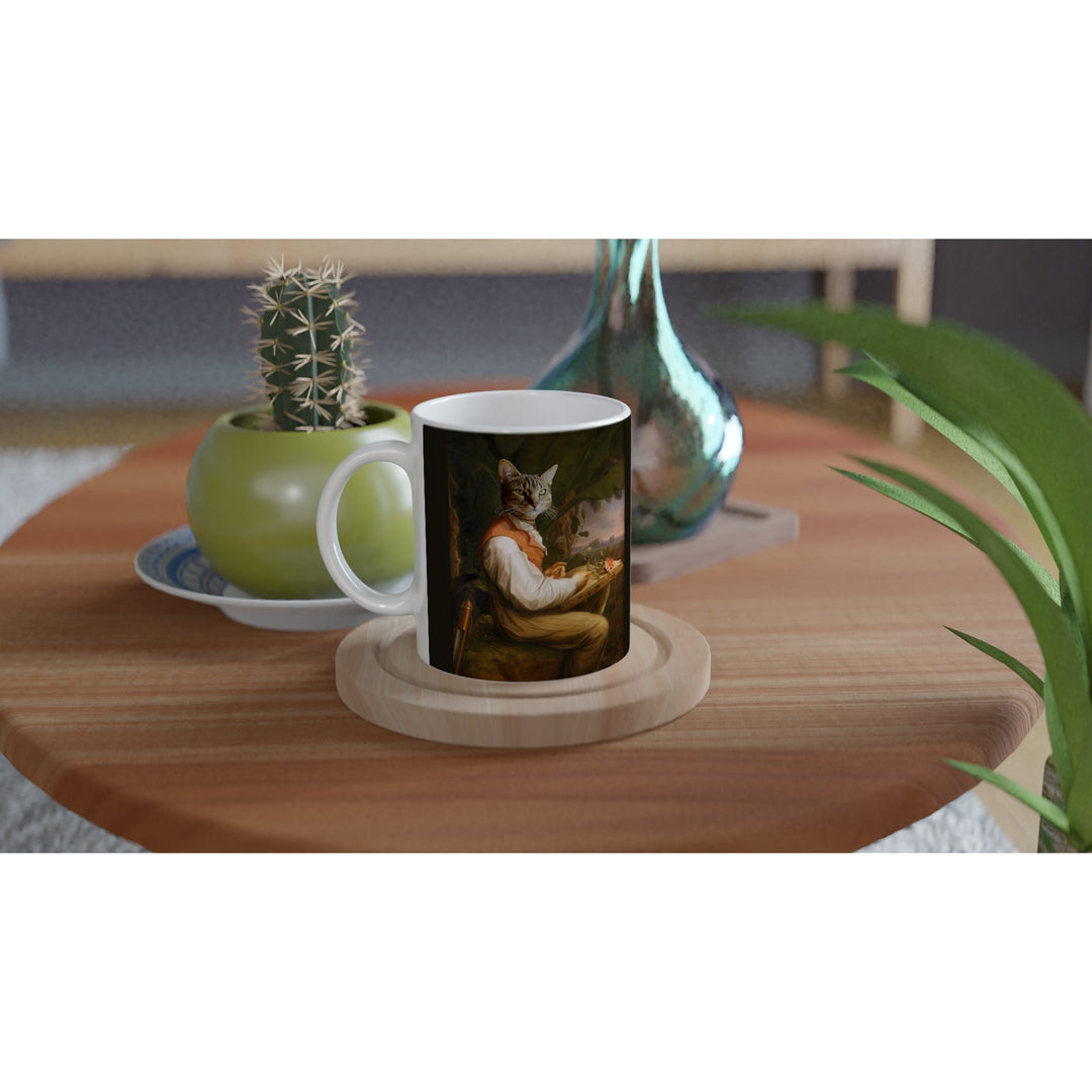 alexander von humboldt cat mug by ontogenie