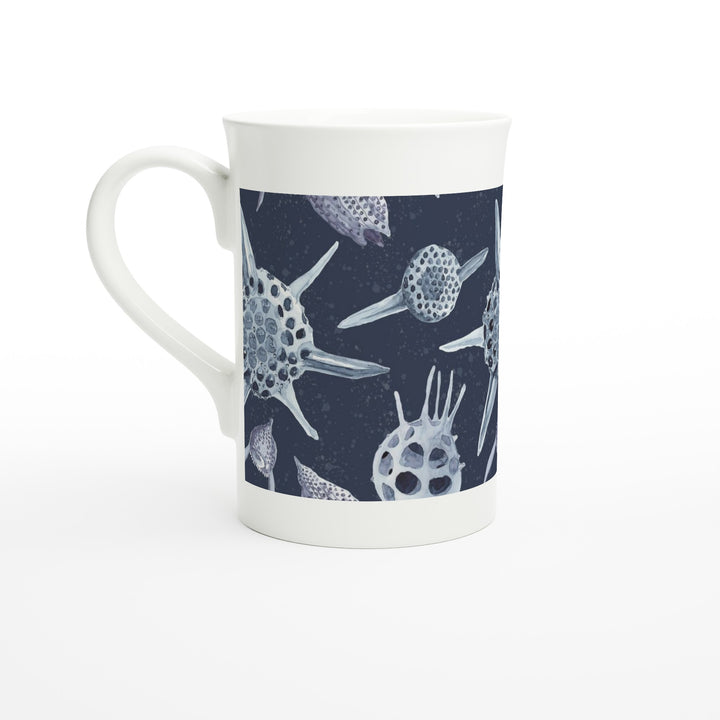 radiolaria 10 oz slim mug