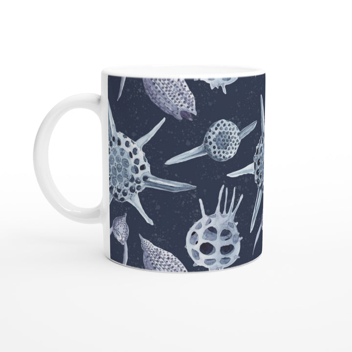 radiolaria ceramic mug