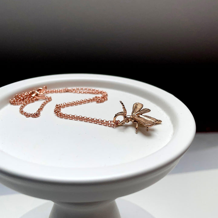 thrips pendant in polished bronze by ontogenie