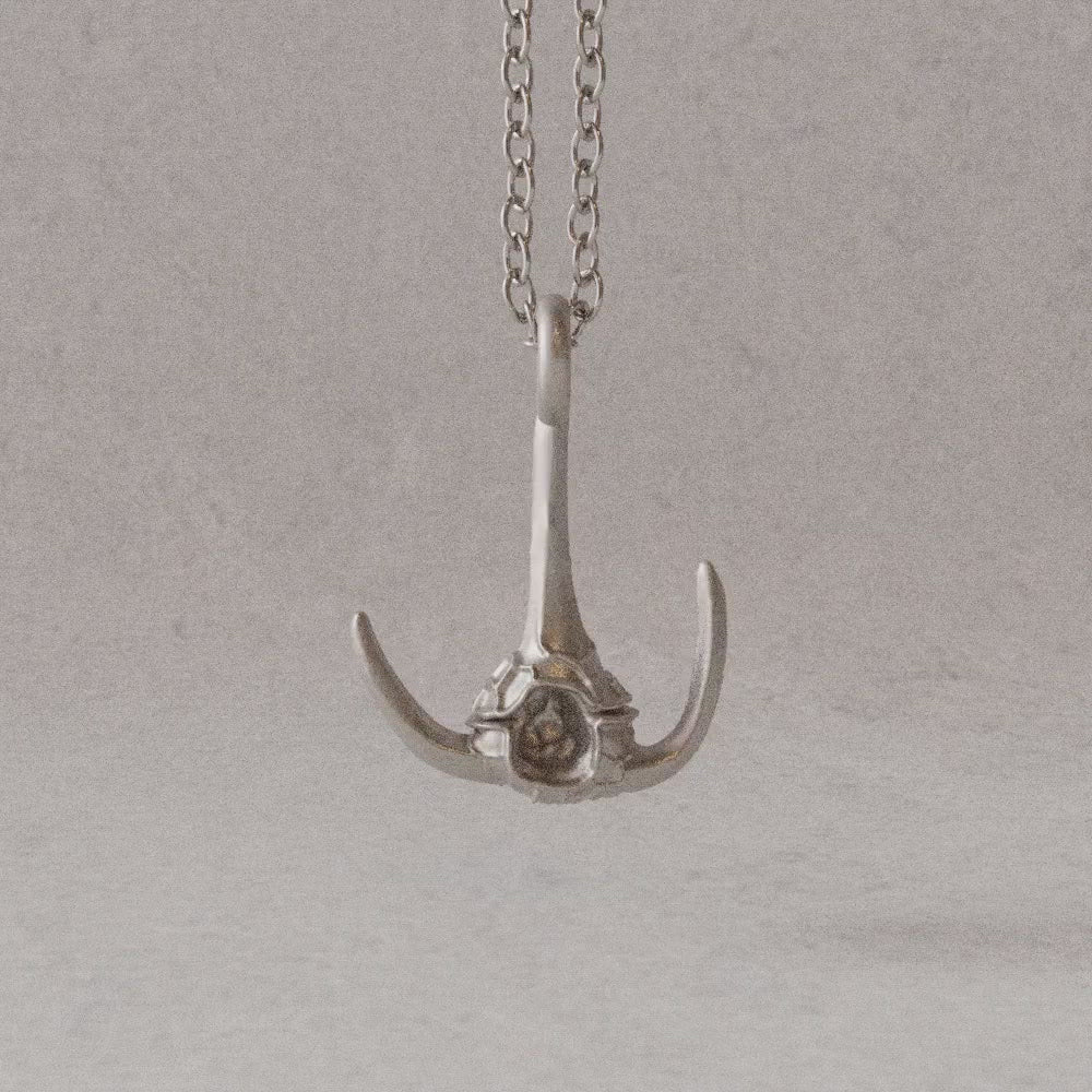 sterling silver ceratium dinoflagellate pendant rotation video