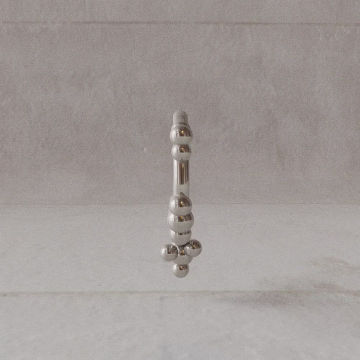 greenhouse gas hoop earrings in sterling silver rotation video Ontogenie