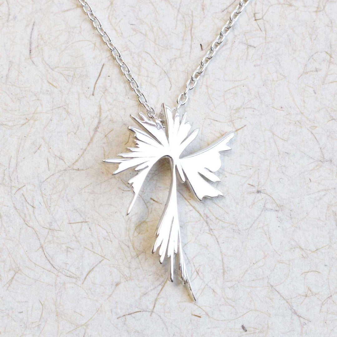 phylogenetic tree pendant silver ontogenie science jewelry