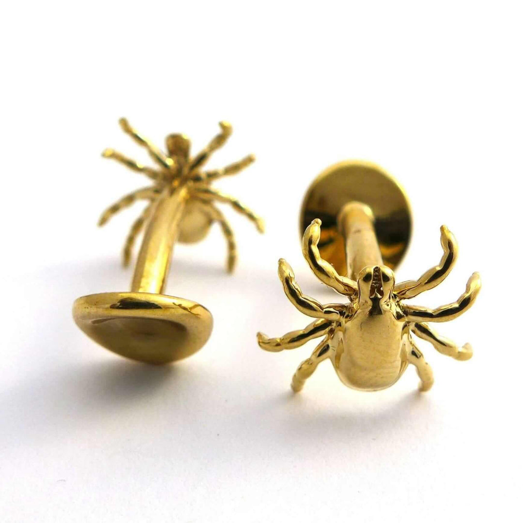 Tick Cufflinks [Ontogenie Science Jewelry] arthropod