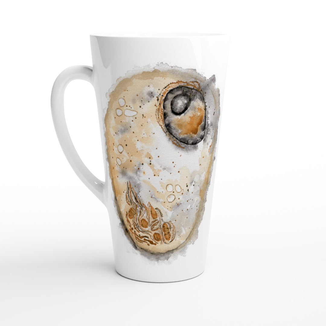 animal cell watercolor ceramic latte mug by ontogenie