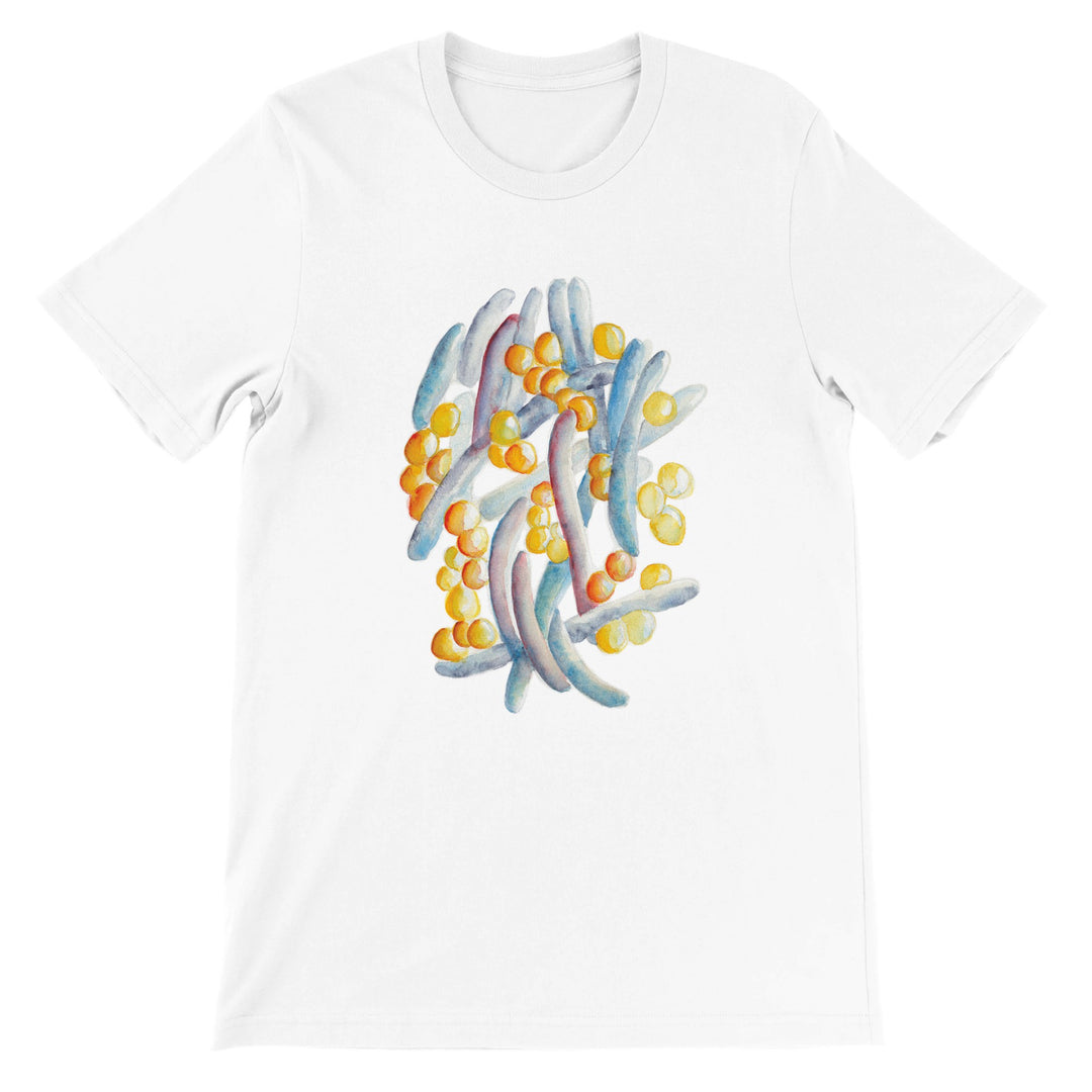 gut microbiome tshirt by ontogenie