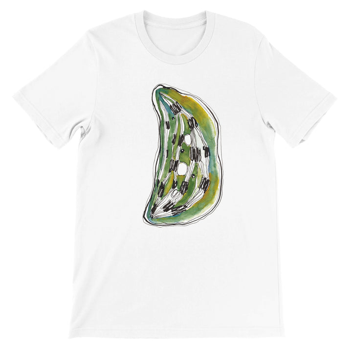 chloroplast watercolor design on tshirt by ontogenie