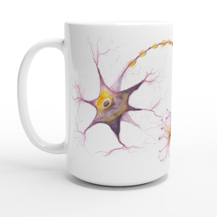 multipolar neuron ceramic mug, 15 oz size