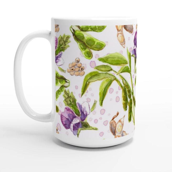 soybean botanical tall mug 15 oz