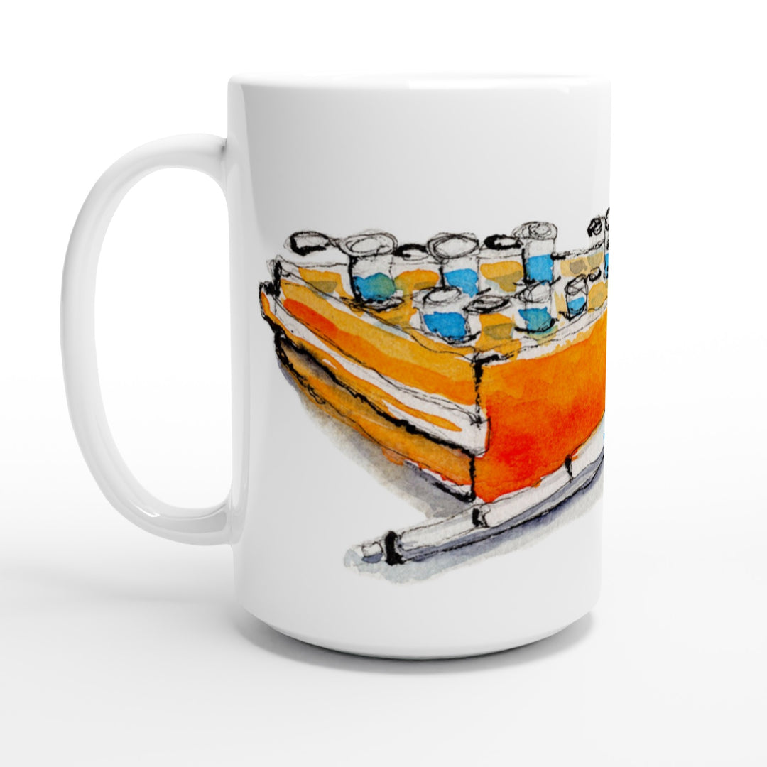 pipette and microtube rack science lab mug