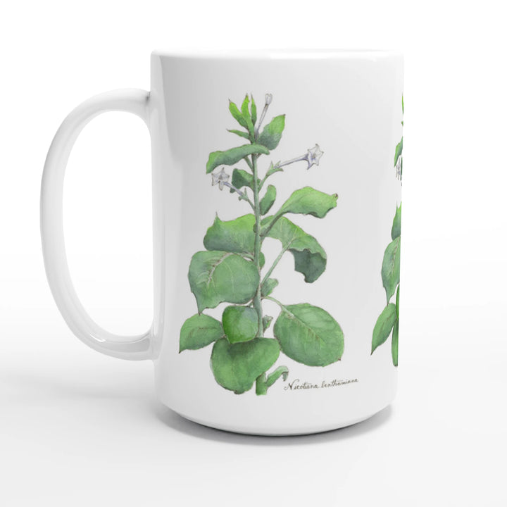 nicotiana benthamiana tobacco 15 oz mug