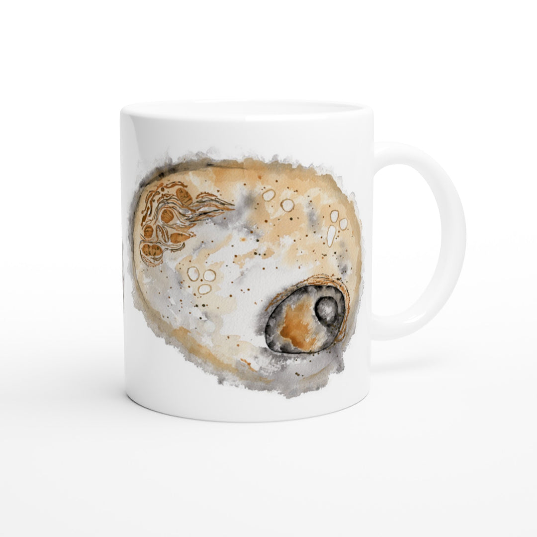 animal cell watercolor ceramic mug 11 oz by ontogenie