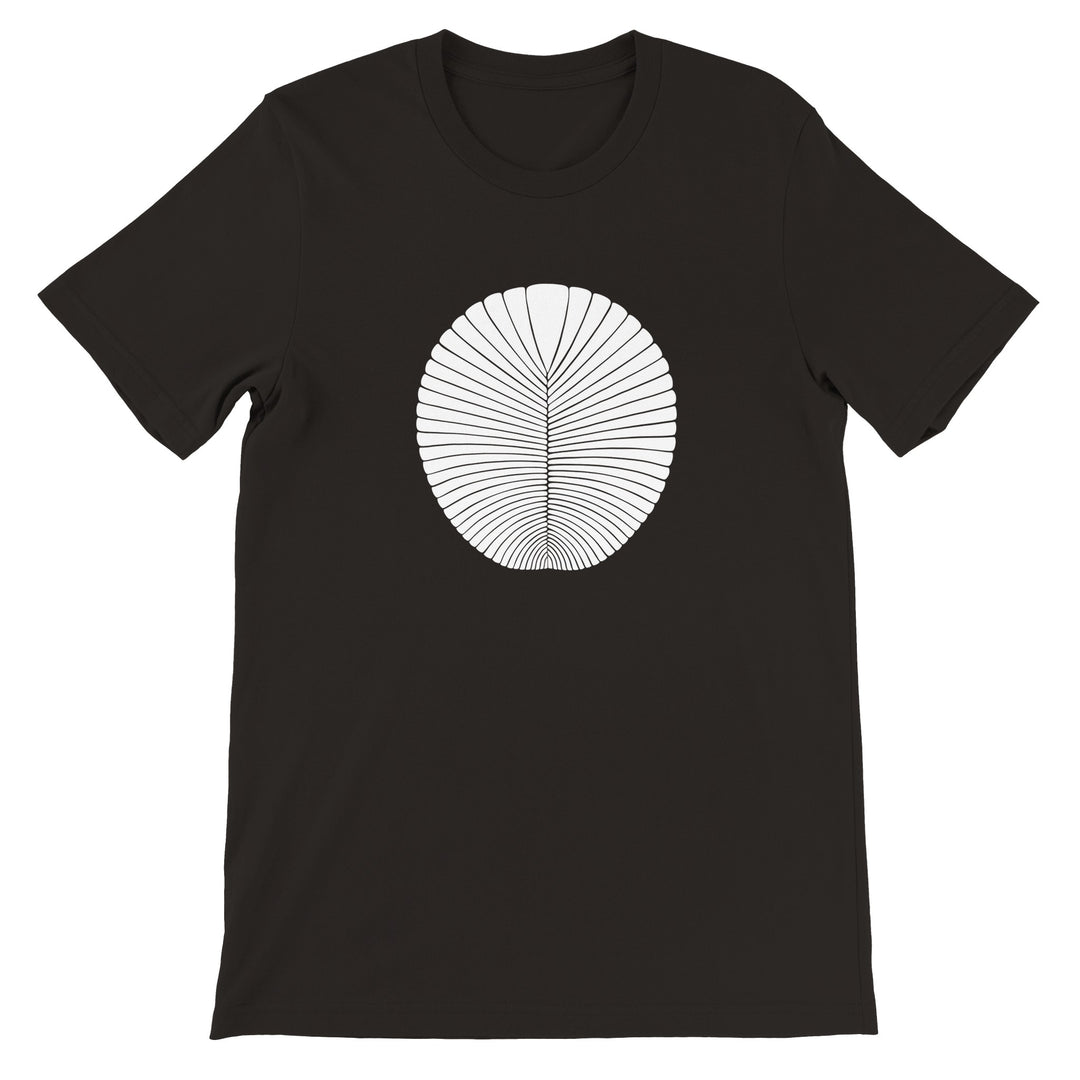 dickinsonia fossil t-shirt in black