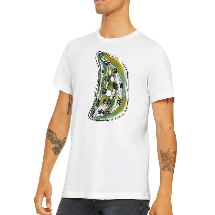 chloroplast watercolor design on tshirt by ontogenie