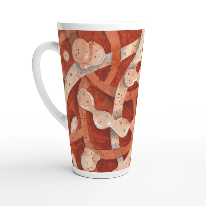 neurospora crassa filamentous fungi mug latte size