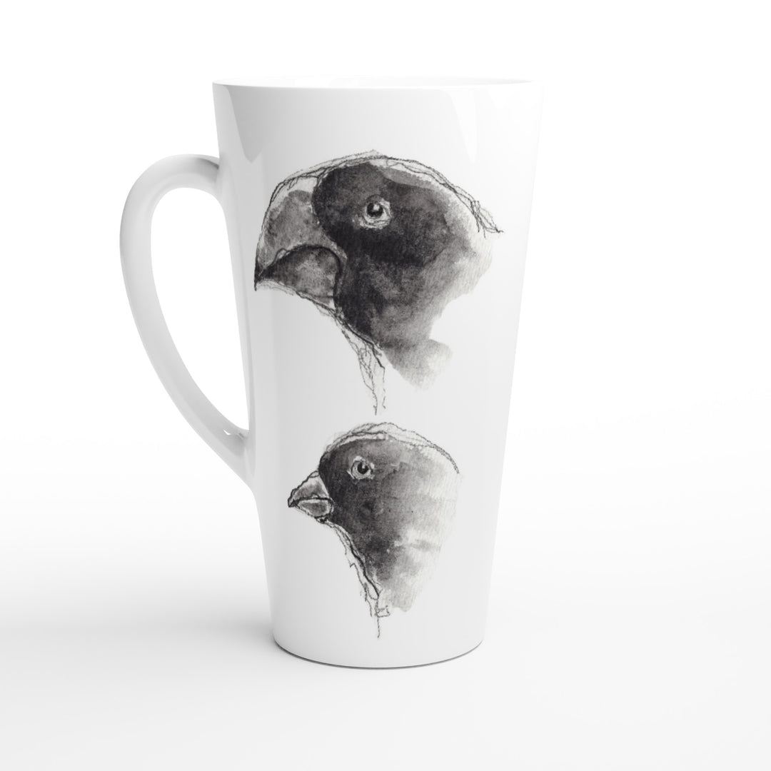 Darwin Finches Latte Mug