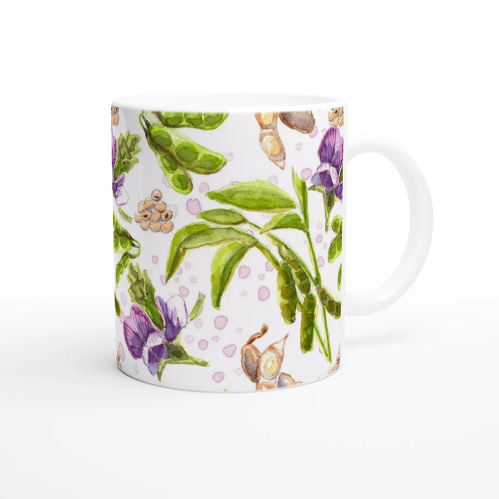 soybean botanical mug 11 oz