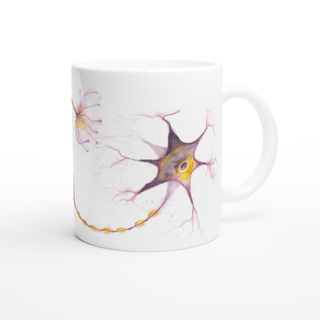 multipolar neuron ceramic mug, standard size