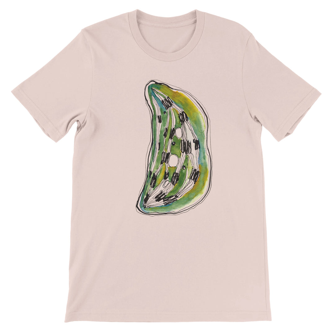 chloroplast watercolor design on tshirt by ontogenie