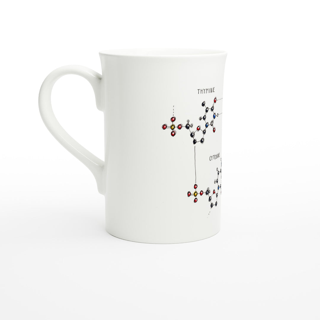 dna base pairing slim mug 10 oz