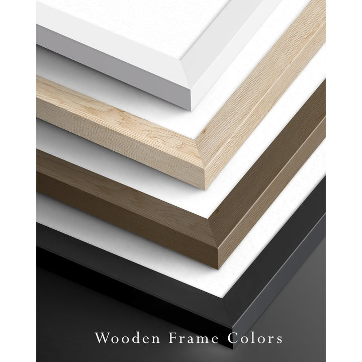 wooden frame colors