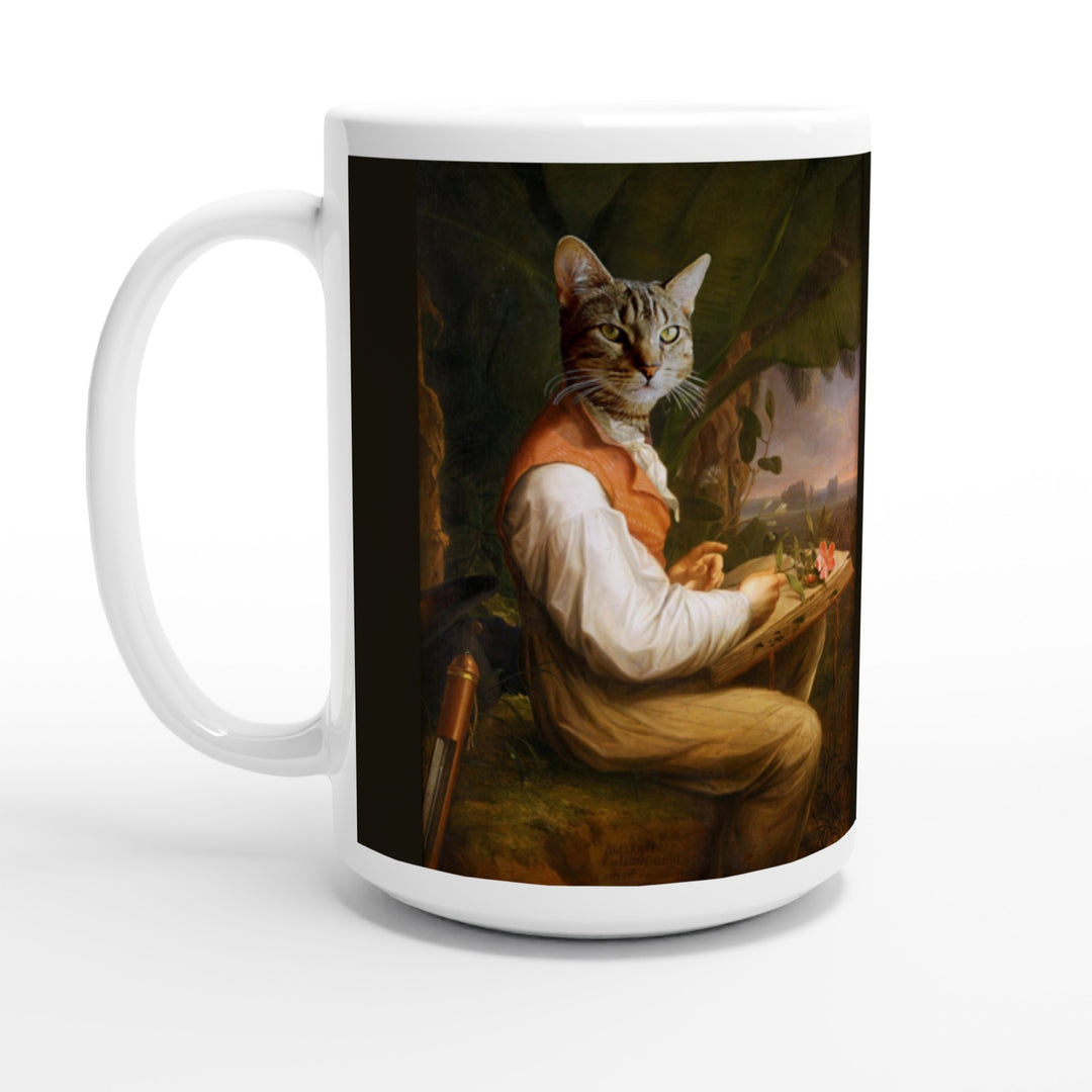 alexander von humboldt cat mug by ontogenie
