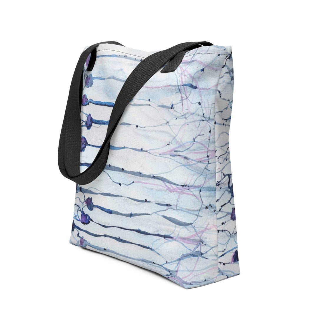 Pyramidal Neurons in Blue Tote Bag