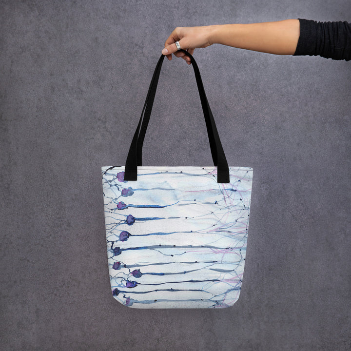 Pyramidal Neurons in Blue Tote Bag